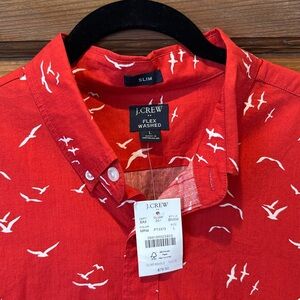 J. Crew short sleeve button down shirt